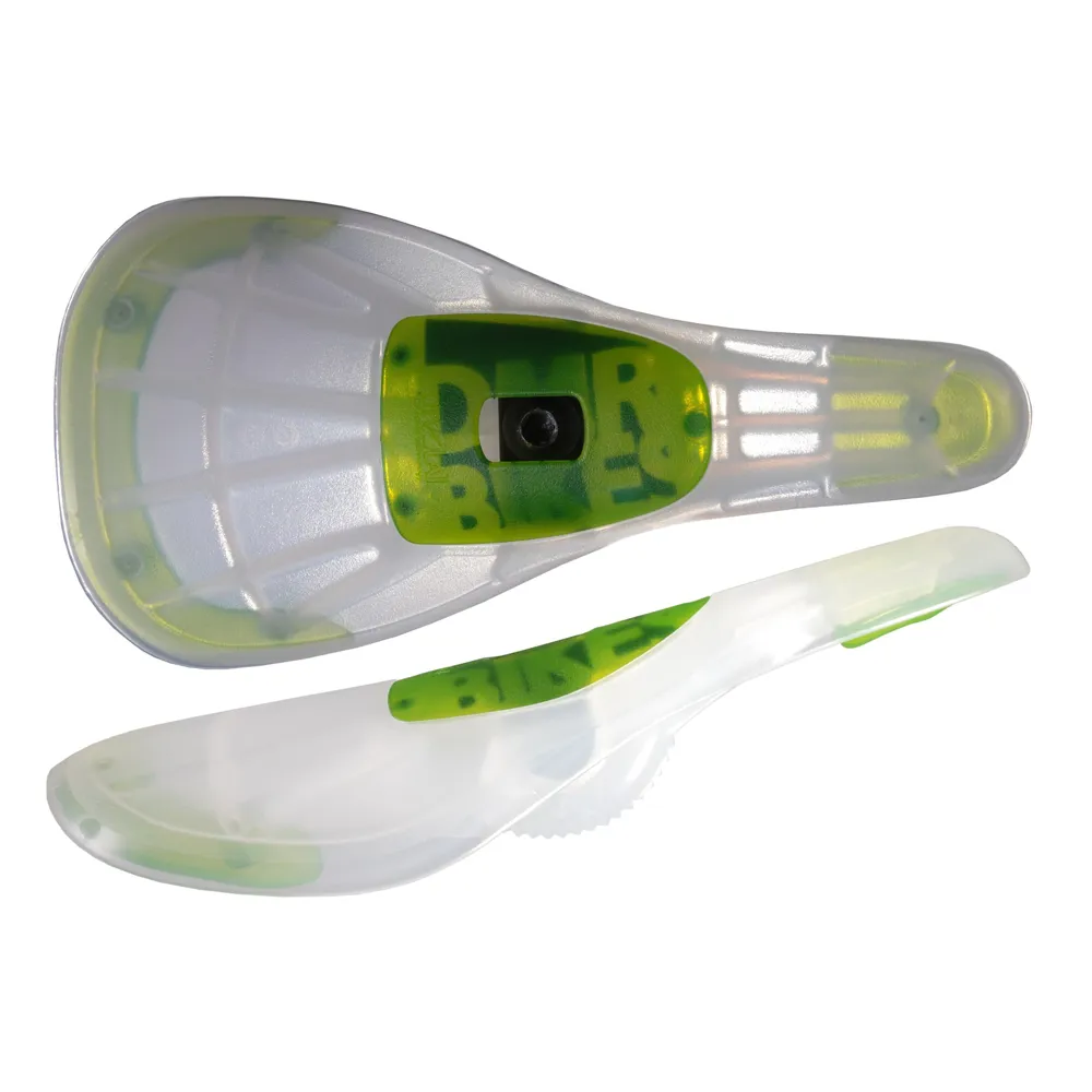 uPRISE Bikes DMR Squid Pivotal Saddle - Green | Price match, 365 day return s, 18-Month Warranty, Finance Available & Free UK Delivery