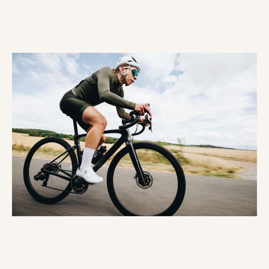 Hand comfort on the bike