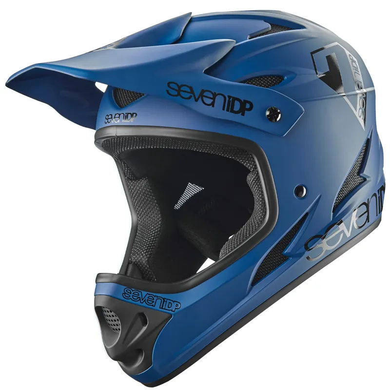 7idp M1 Full Face Mountain Bike Helmet - Diesel Blue-5