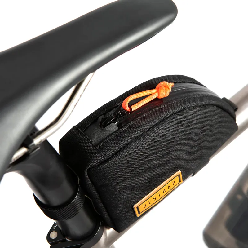 Restrap Rear Top Tube Bag - 0.8L - Black-5