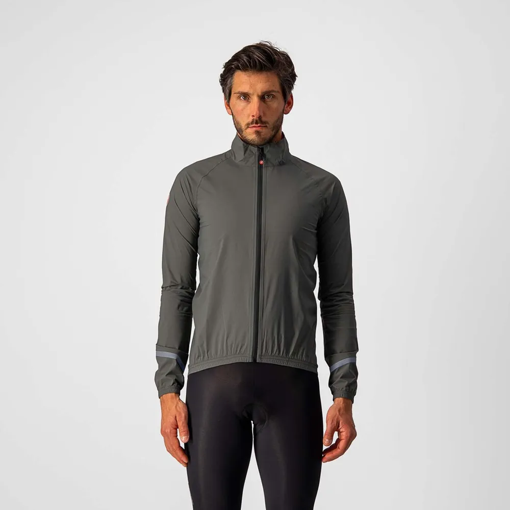uPRISE Bikes Castelli Emergency 2 Men's Rain Jacket - Military Green | Price match, 365 day return s, 18-Month Warranty, Finance Available & Free UK Delivery