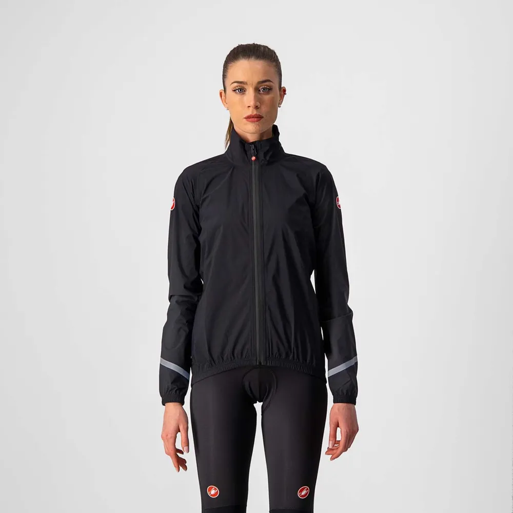 uPRISE Bikes Castelli Emergency 2 Women's Rain Jacket - Light Black | Price match, 365 day return s, 18-Month Warranty, Finance Available & Free UK Delivery