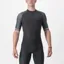 Castelli Entrata VI Men's Short Sleeve Jersey - Black/Dark Grey - Large