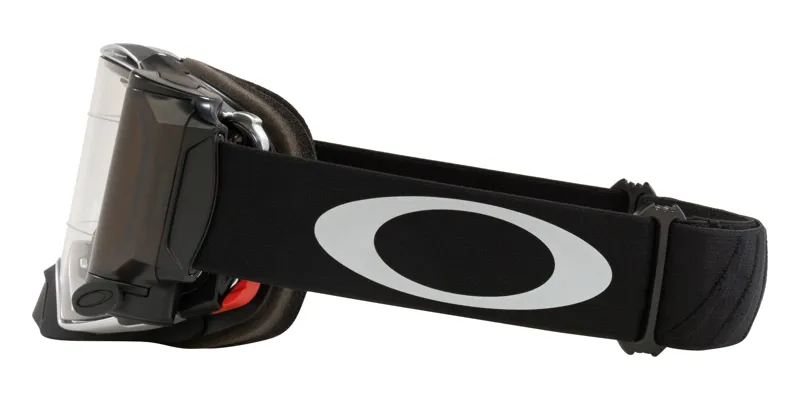 Oakley Airbrake MX Goggles - Tuff Blocks Gunmetal Black/Clear Roll Off-8