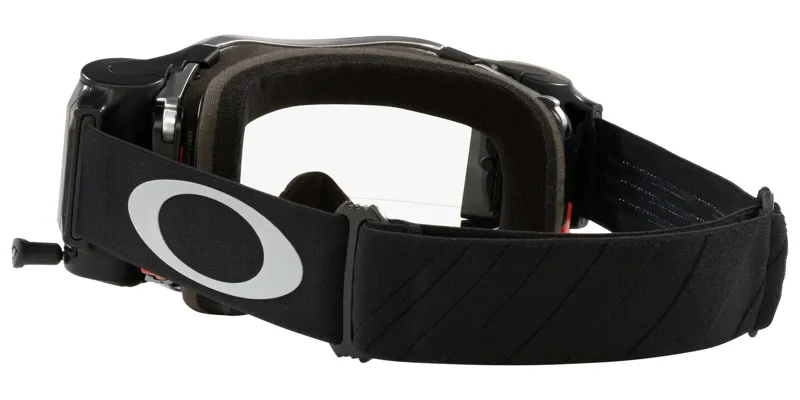 Oakley Airbrake MX Goggles - Tuff Blocks Gunmetal Black/Clear Roll Off-10