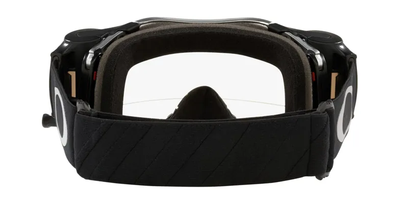 Oakley Airbrake MX Goggles - Tuff Blocks Gunmetal Black/Clear Roll Off-11