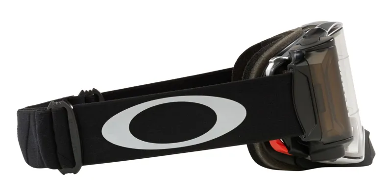 Oakley Airbrake MX Goggles - Tuff Blocks Gunmetal Black/Clear Roll Off-5