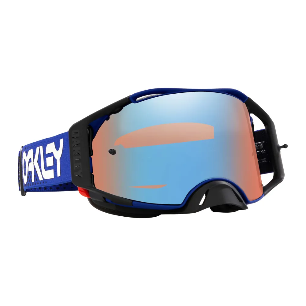 uPRISE Bikes Oakley Airbrake MX Goggles - Moto Blue/PRIZM Sapphire | Price match, 365 day return s, 18-Month Warranty, Finance Available & Free UK Delivery