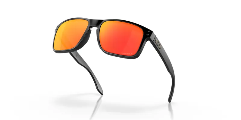 Oakley Holbrook Sunglasses - Black/Prizm Ruby Lens-5