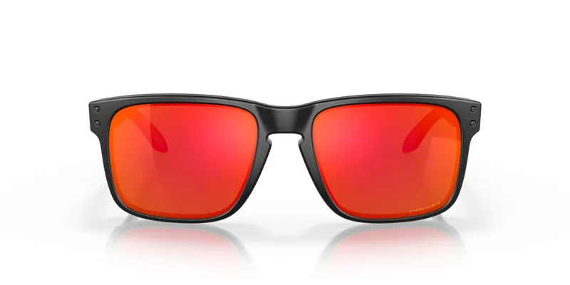 Oakley Holbrook Sunglasses - Black/Prizm Ruby Lens-3