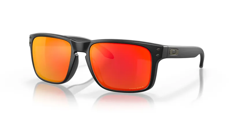 Oakley Holbrook Sunglasses - Black/Prizm Ruby Lens