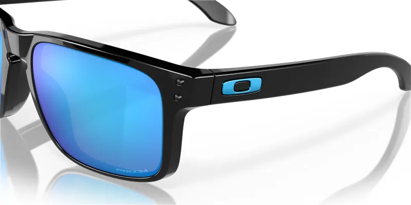 Oakley Holbrook Sunglasses - Polished Black/Prism Sapphire Lens-5