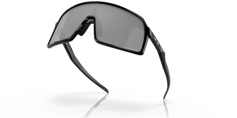 Oakley Sutro Cycling Sunglasses - Polished Black/Prizm Black Lens-3