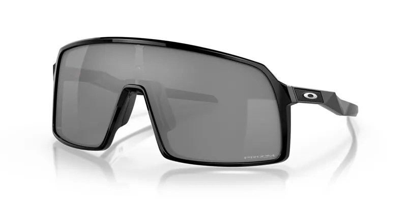 Oakley Sutro Cycling Sunglasses - Polished Black/Prizm Black Lens