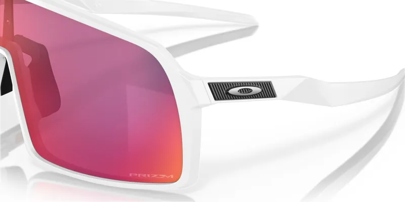Oakley Sutro Cycling Sunglasses - White/Prizm Road Lens-5