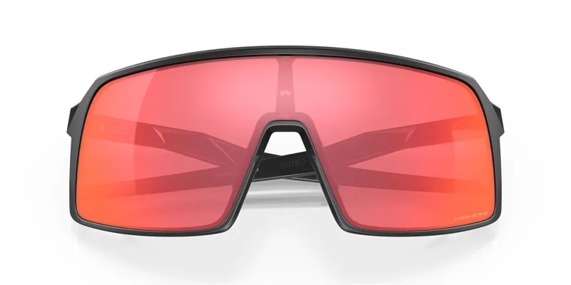 Oakley Sutro Cycling Sunglasses - Black/Prizm Trail Torch Lens-4