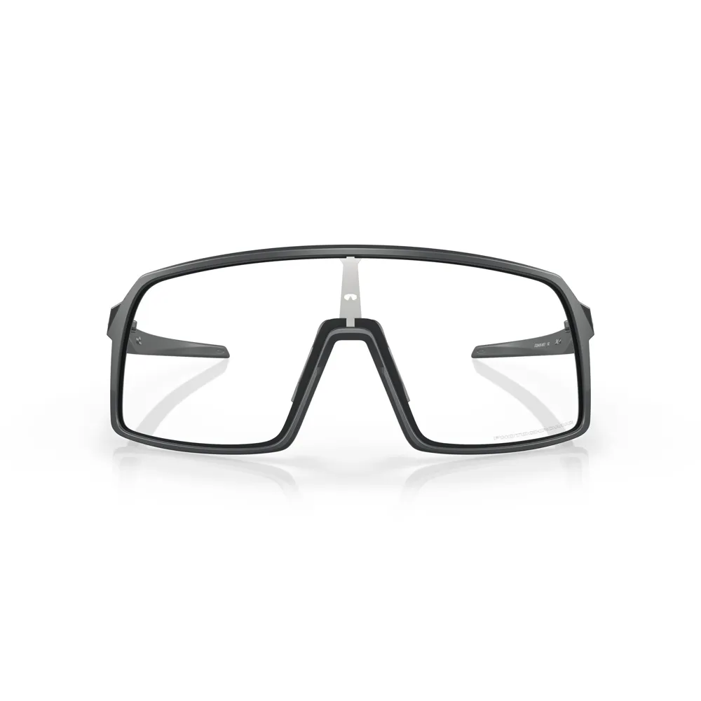 uPRISE Bikes Oakley Sutro Cycling Sunglasses - Carbon/Clear Photochromic | Price match, 365 day return s, 18-Month Warranty, Finance Available & Free UK Delivery