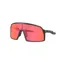 Oakley Sutro S Cycling Sunglasses - Black/PRIZM Trail Torch