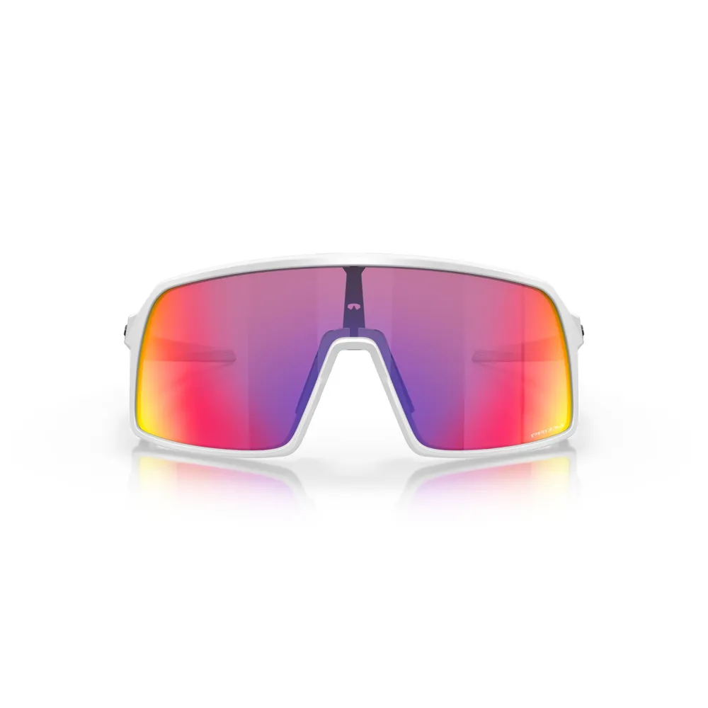 uPRISE Bikes Oakley Sutro S Cycling Sunglasses - White/PRIZM Road | Price match, 365 day return s, 18-Month Warranty, Finance Available & Free UK Delivery