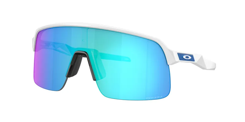 Oakley Sutro Lite Cycling Sunglasses - White/Prizm Sapphire Lens
