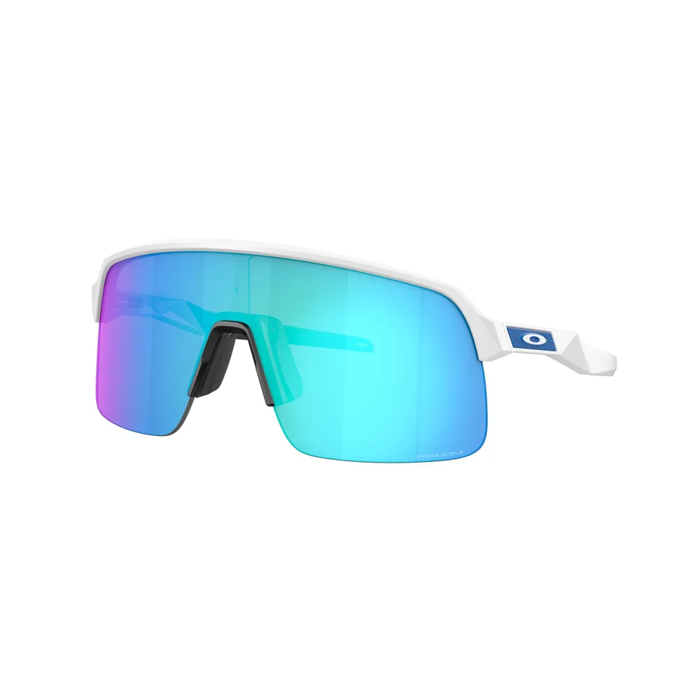 uPRISE Bikes Oakley Sutro Lite Cycling Sunglasses - White/Prizm Sapphire Lens | Price match, 365 day return s, 18-Month Warranty, Finance Available & Free UK Delivery