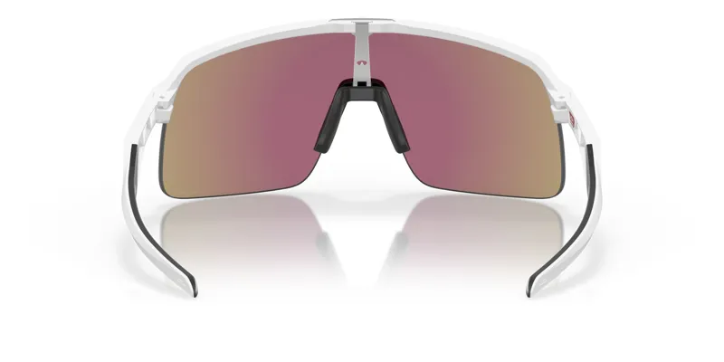 Oakley Sutro Lite Cycling Sunglasses - White/Prizm Sapphire Lens-5