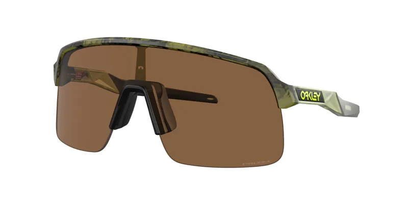 Oakley Sutro Lite Cycling Sunglasses - Trans Fern Swirl/Prizm Bronze Lens