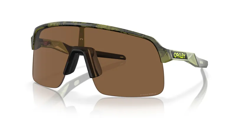Oakley Sutro Lite Cycling Sunglasses - Trans Fern Swirl/Prizm Bronze Lens-8