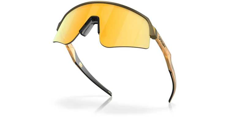 Oakley Sutro Lite Sweep Cycling Sunglasses - Brass Tax/Prizm 24K Lens-2