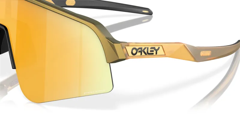 Oakley Sutro Lite Sweep Cycling Sunglasses - Brass Tax/Prizm 24K Lens-6