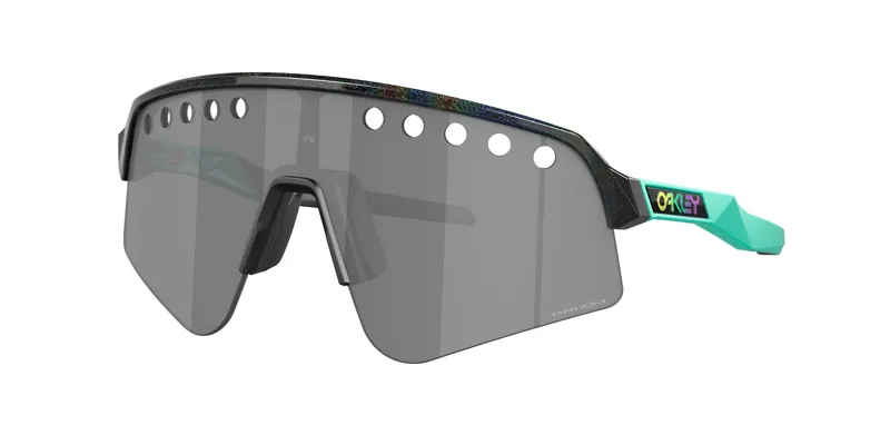 Oakley Sutro Lite Sweep Cycling Sunglasses - Dark Galaxy/Prizm Black Lens