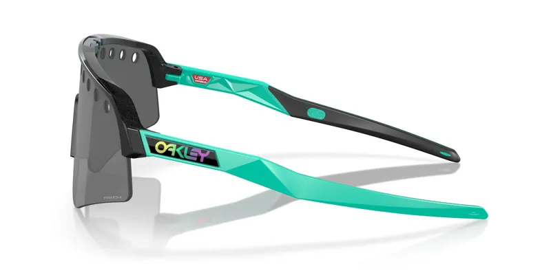 Oakley Sutro Lite Sweep Cycling Sunglasses - Dark Galaxy/Prizm Black Lens-6