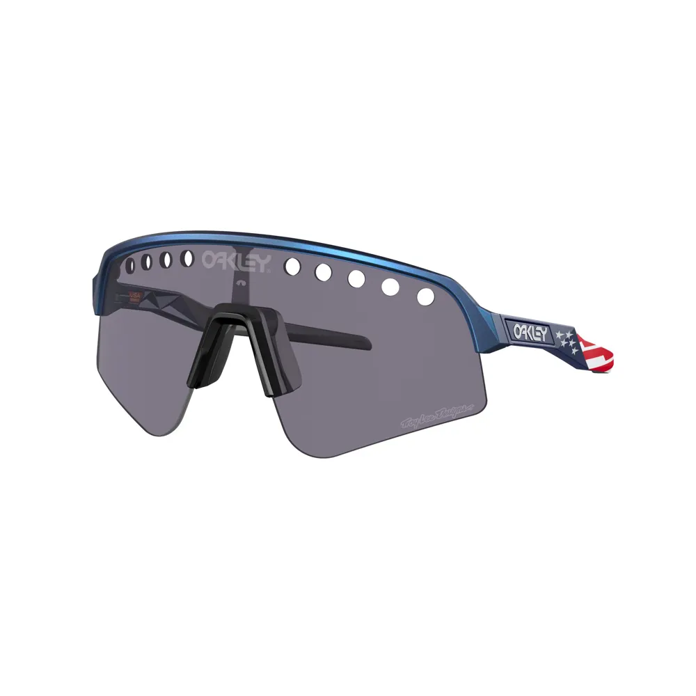 uPRISE Bikes Oakley Sutro Lite Sweep Cycling Sunglasses - TLD Blue Colorshift/Prizm Grey Lens | Price match, 365 day return s, 18-Month Warranty, Finance Available & Free UK Delivery