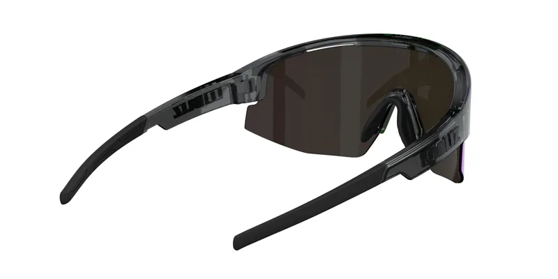 Bliz Matrix M/L Frame Cycling Sunglasses - Crystal Black/Green-1