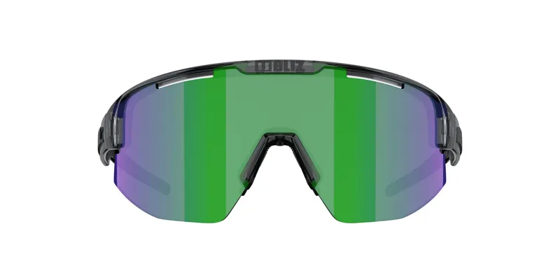 Bliz Matrix M/L Frame Cycling Sunglasses - Crystal Black/Green-3