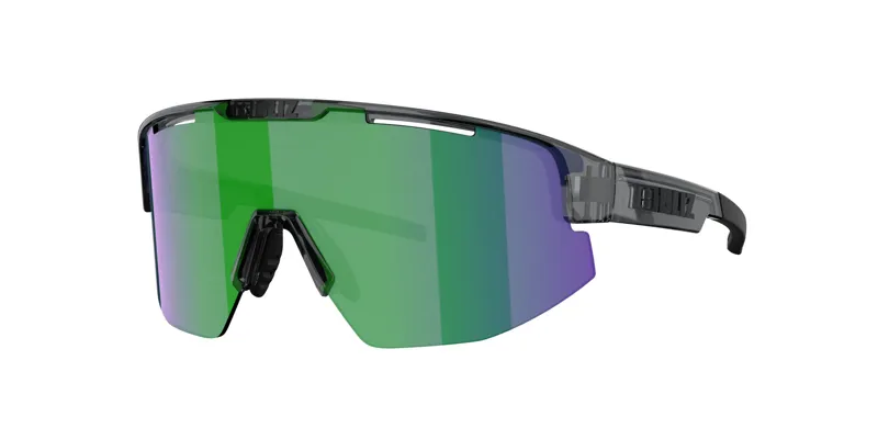 Bliz Matrix M/L Frame Cycling Sunglasses - Crystal Black/Green-4