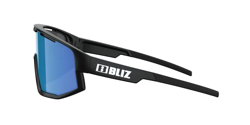 Bliz Fusion M/L Frame Cycling Sunglasses - Matt Black/Blue-3