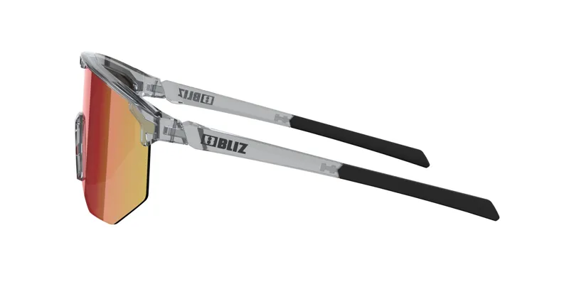 Bliz Hero M/L Frame Cycling Sunglasses - Transparent Dark Grey/Red-2