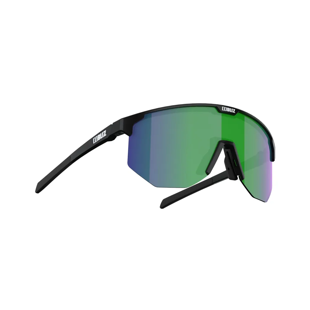 uPRISE Bikes Bliz Hero M/L Frame Cycling Sunglasses - Matt Black/Green | Price match, 365 day return s, 18-Month Warranty, Finance Available & Free UK Delivery