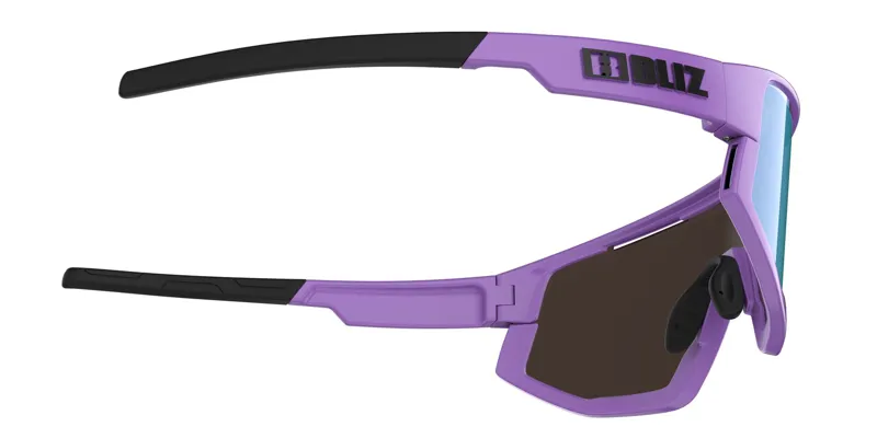 Bliz Fusion Small Frame Cycling Sunglasses - Matt Purple/Smoke Blue-1