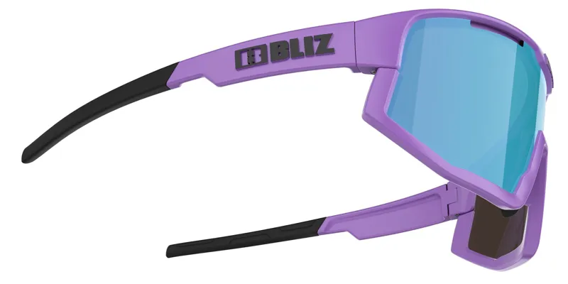 Bliz Fusion Small Frame Cycling Sunglasses - Matt Purple/Smoke Blue-3