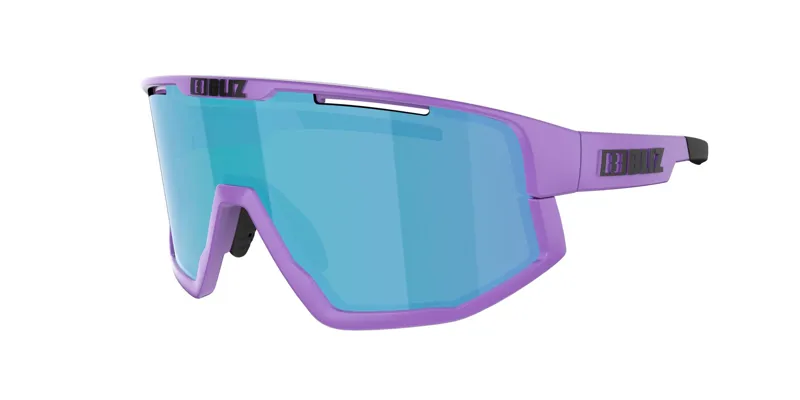 Bliz Fusion Small Frame Cycling Sunglasses - Matt Purple/Smoke Blue-4