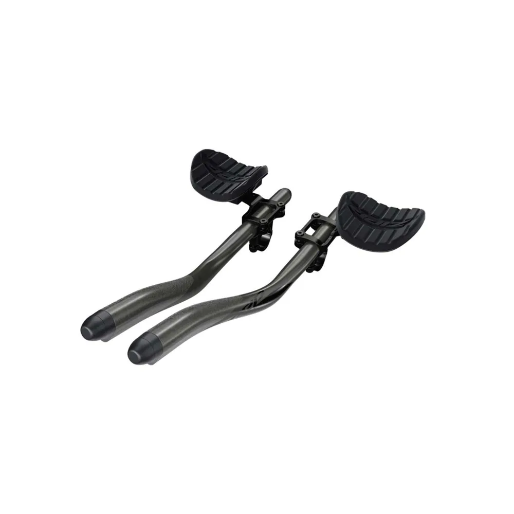 uPRISE Bikes Zipp Vuka Clip Above Bar Mount With Vuka Carbon Evo Extensions - Black | Price match, 365 day return s, 18-Month Warranty, Finance Available & Free UK Delivery
