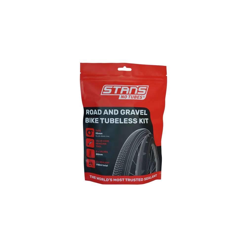uPRISE Bikes Stans No Tubes International Version Road/Gravel Bike Tubeless Kit | Price match, 365 day return s, 18-Month Warranty, Finance Available & Free UK Delivery
