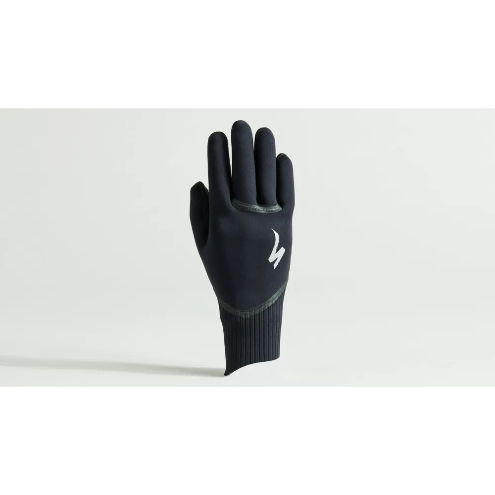 uPRISE Bikes Specialized Neoprene Men's Long Finger Gloves - Black | Price match, 365 day return s, 18-Month Warranty, Finance Available & Free UK Delivery