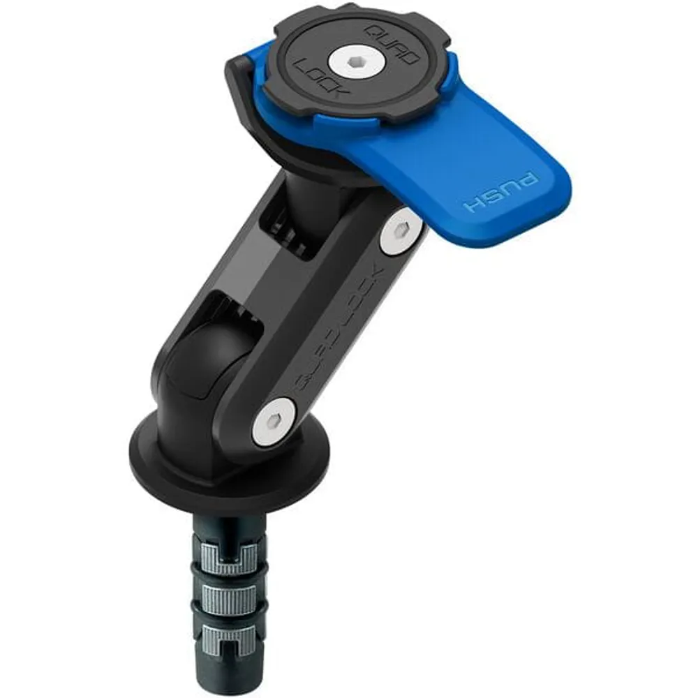 uPRISE Bikes Quad Lock Motorcycle Fork Stem Mount - Black | Price match, 365 day return s, 18-Month Warranty, Finance Available & Free UK Delivery