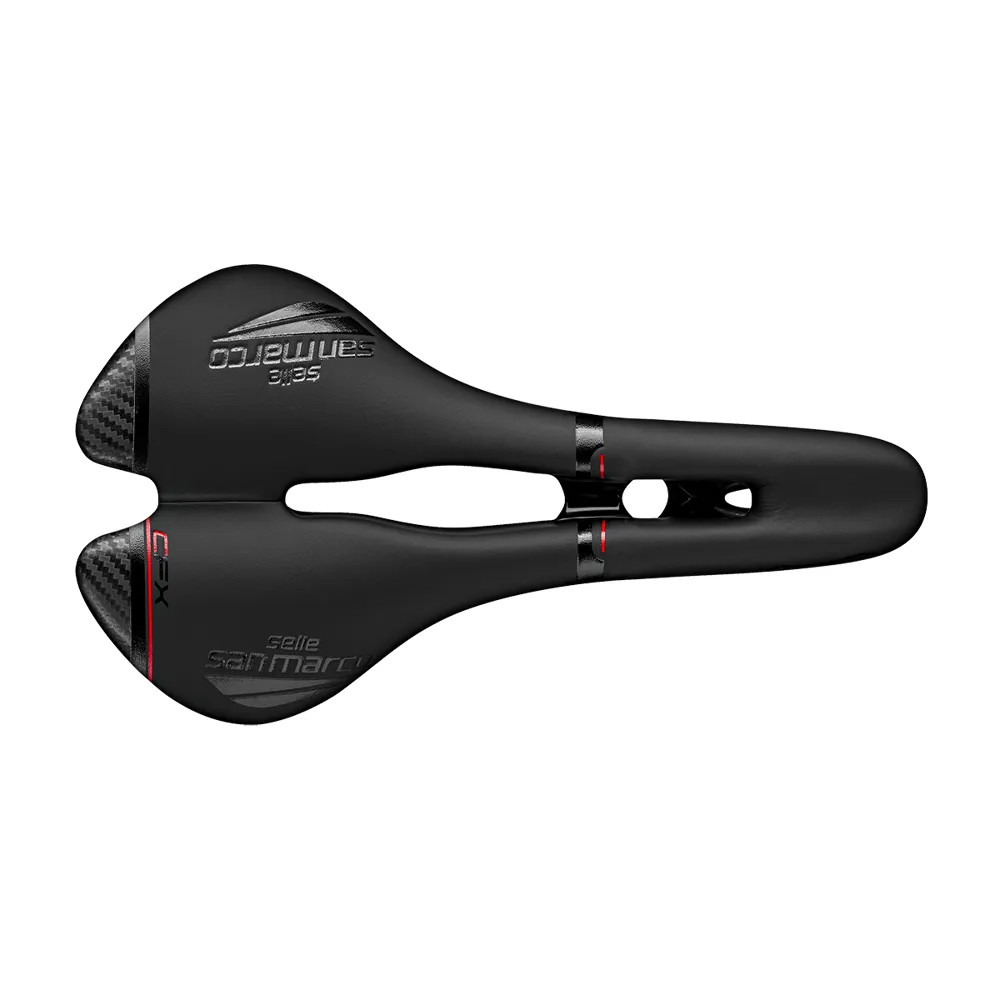 uPRISE Bikes Selle San Marco Aspide Open-Fit Carbon FX Saddle - Black | Price match, 365 day return s, 18-Month Warranty, Finance Available & Free UK Delivery