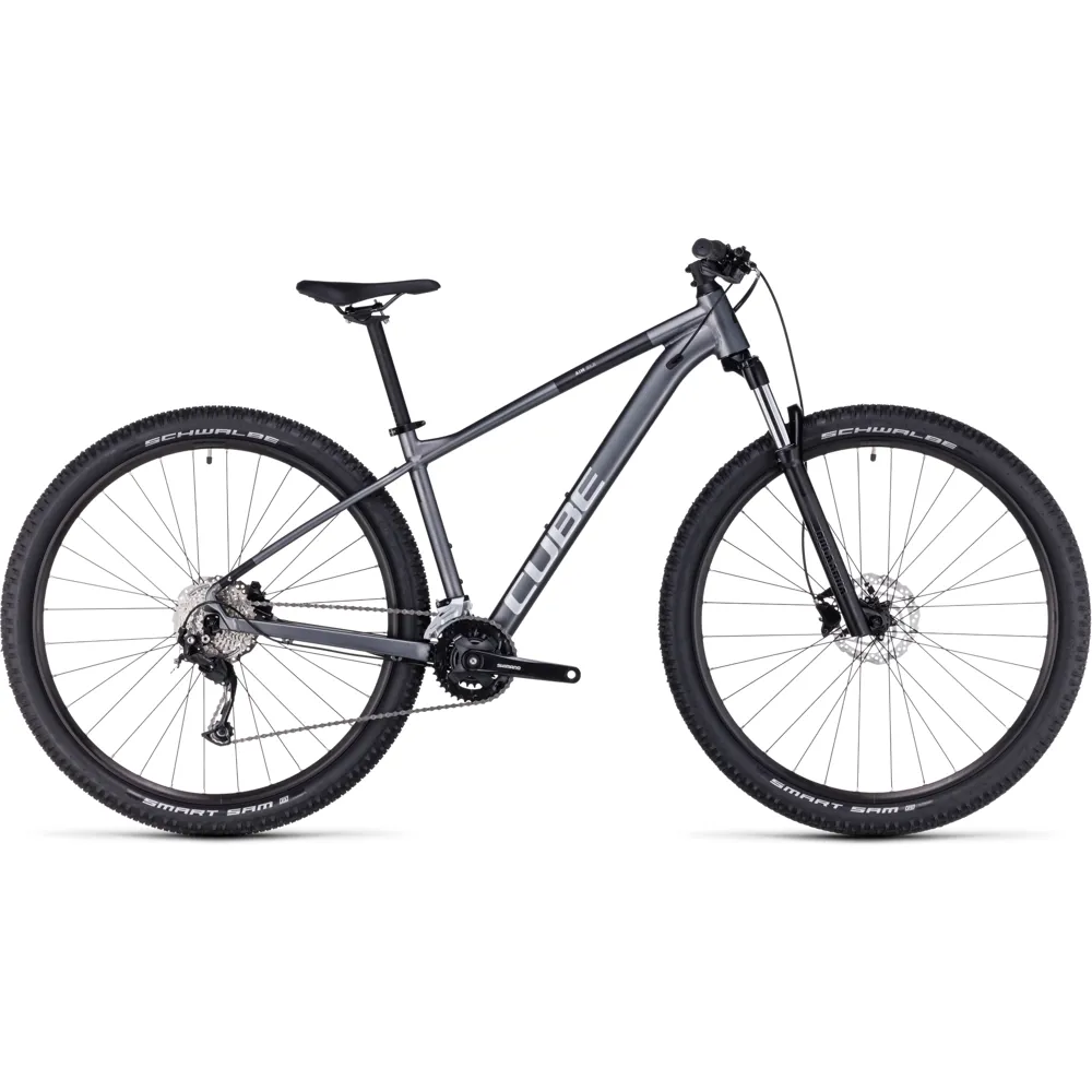 uPRISE Bikes Cube Aim SLX 27.5/29er 2024 Hardtail Mountain Bike - Graphite/Metal | Price match, 365 day return s, 18-Month Warranty, Finance Available & Free UK Delivery