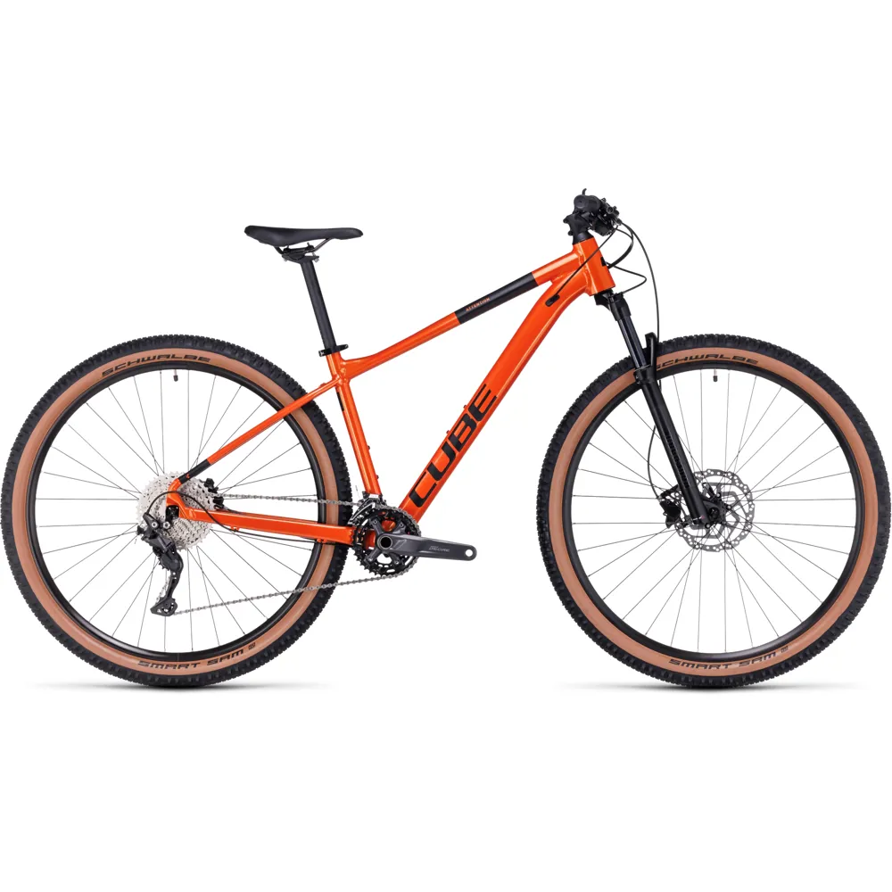 uPRISE Bikes Cube Attention 27.5/29er Hardtail MTB - Fireorange/Black | Price match, 365 day return s, 18-Month Warranty, Finance Available & Free UK Delivery