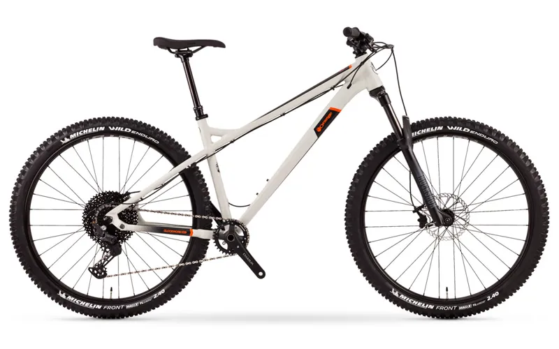 Orange Clockwork Evo 29 Comp 2023 Hardtail Mountain Bike - White